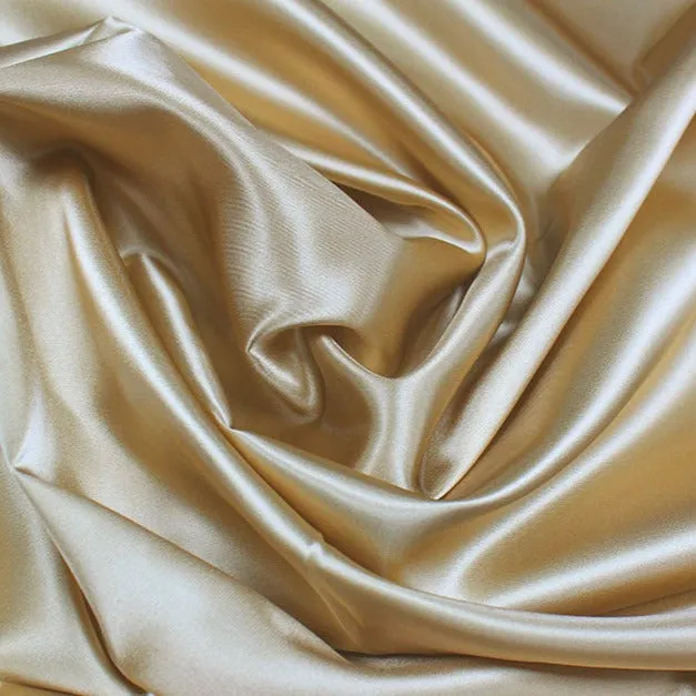 Acetate Satin : Coffee