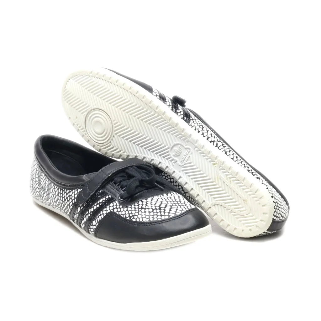 Adidas Concord Round Loafers Leather Black Colour For Women