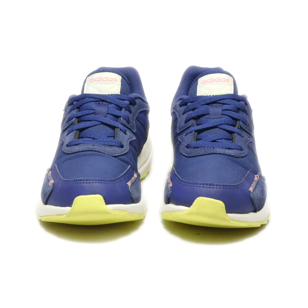 Adidas Neo Retrorun Low-Top Sneakers Leather Blue Colour For Women