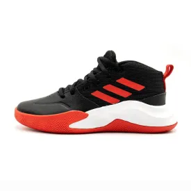 Adidas Ownthegame K Wide Sport Shoes Leather Black Colour For Kids