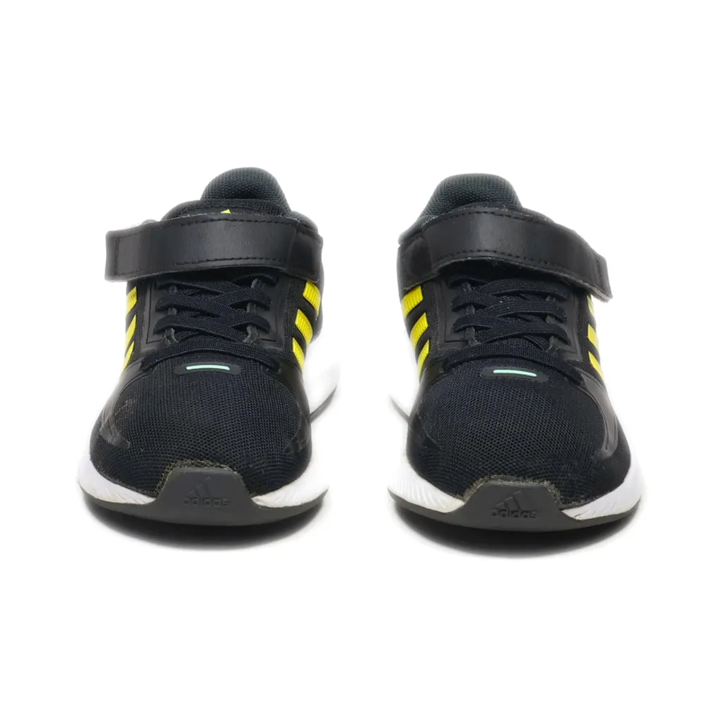 Adidas Runfalcon 2.0 El Sport Shoes Leather Black Colour For Kids