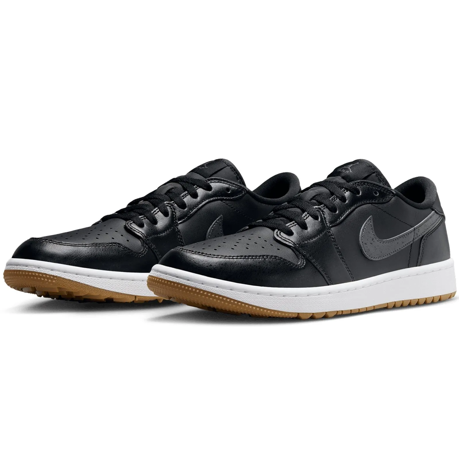 Air Jordan 1 Low G Black/Anthracite/Gum Med Brown/White - 2024