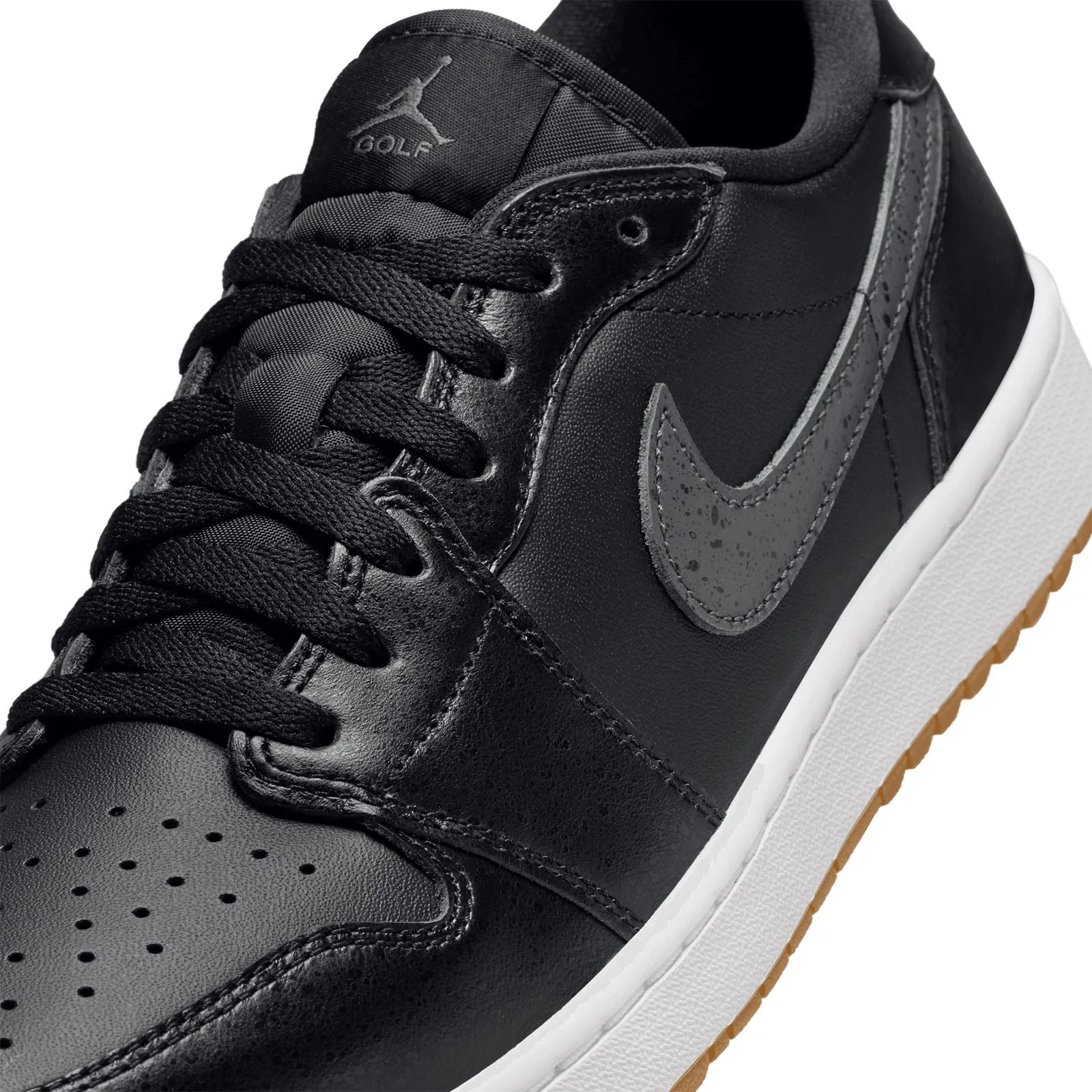 Air Jordan 1 Low G Black/Anthracite/Gum Med Brown/White - 2024