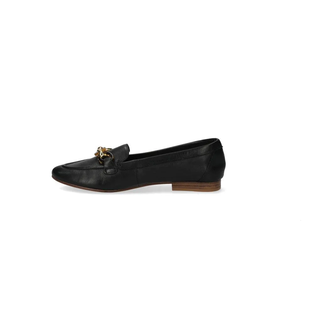 Aldo Formal Loafers Leather Black Colour For Women