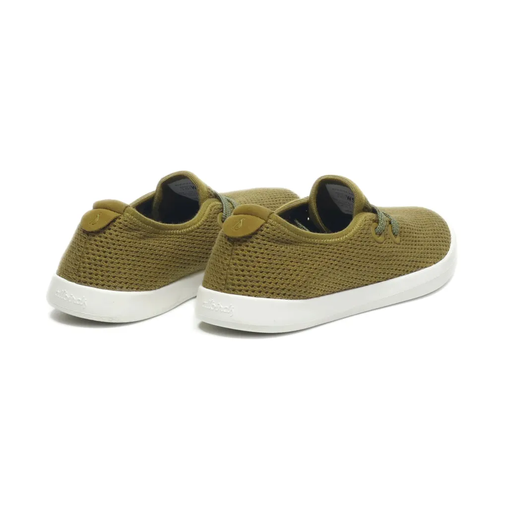 Allbirds Sneakers Fabric Green Colour For Kids