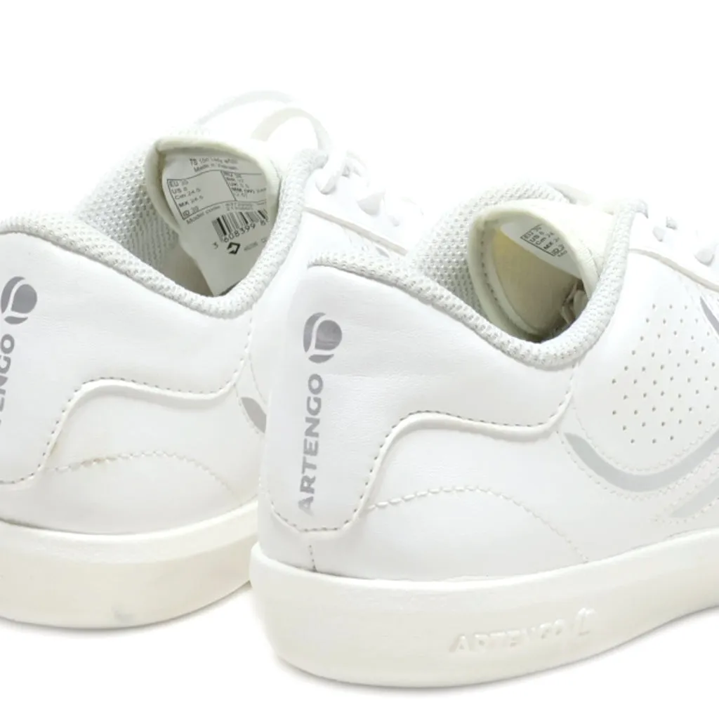 Artengo Sport Shoes Leather White Colour For Women