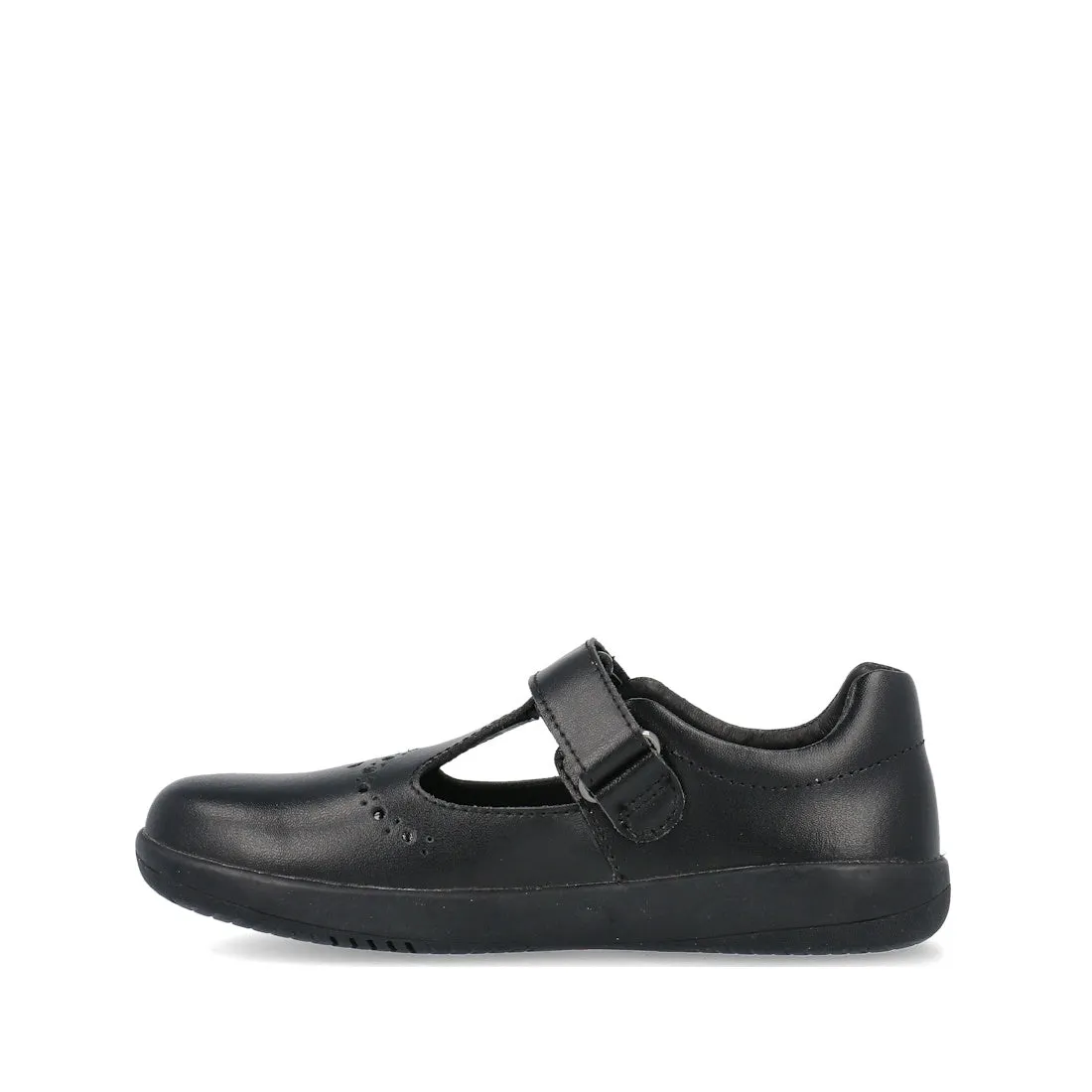 Bobux Kid  Flurry  Mary Jane Black Leather School Shoe