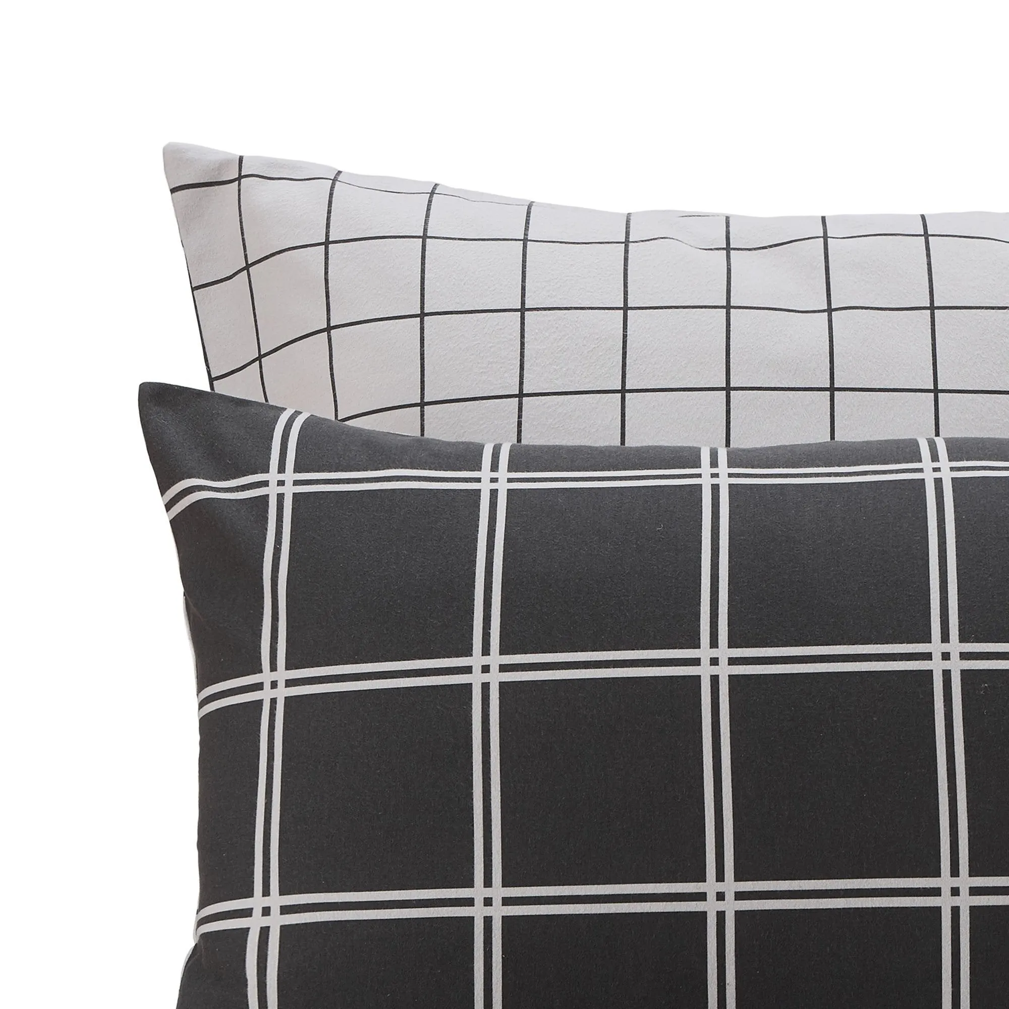 Brelade Bedding [Charcoal/Light grey]