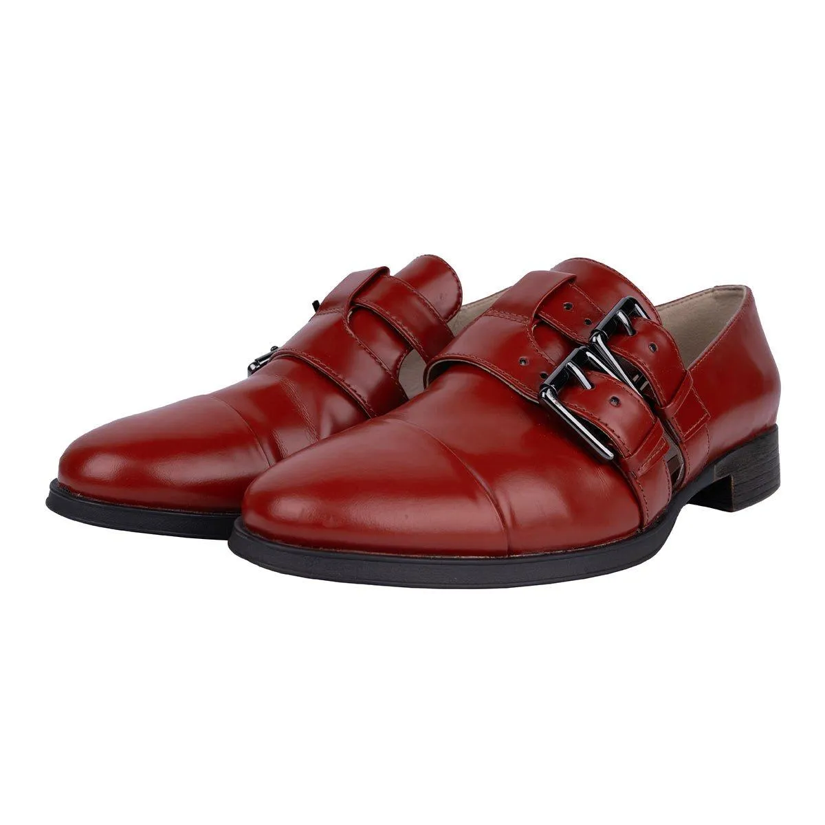 Clarks Formal Loafers Leather Red Colour For Women