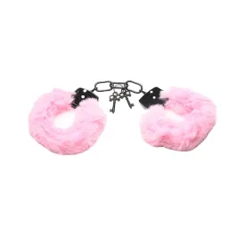 Cuffed in Fur Pink Furry Handcuffs