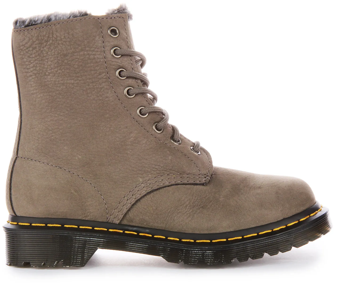 Dr Martens 1460 Serena In Grey For Women