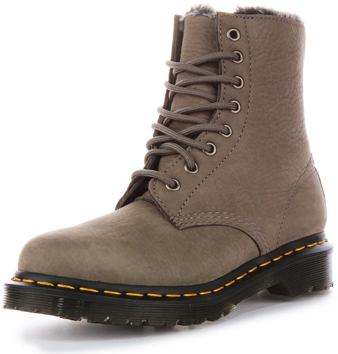 Dr Martens 1460 Serena In Grey For Women