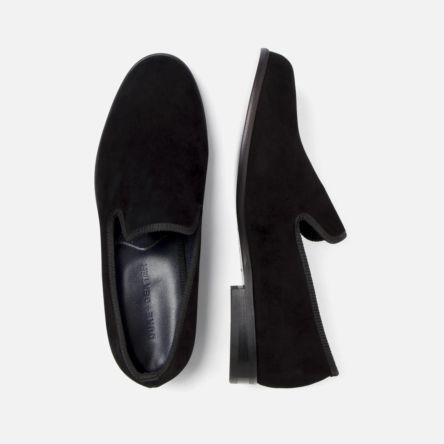 Duke Bowler Black Loafer - Men's