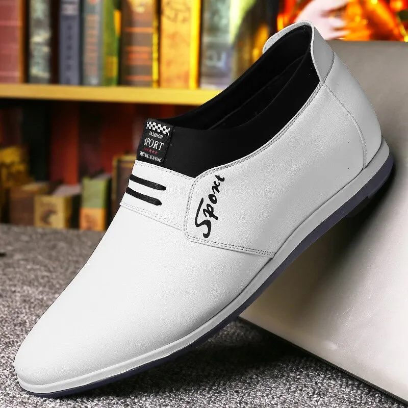 Fashion Loafers Shoes Men's Casual Shoes Non-slip Male Flats Breathable Sneakers Men Loafers Lightweight Zapatillas Hombre