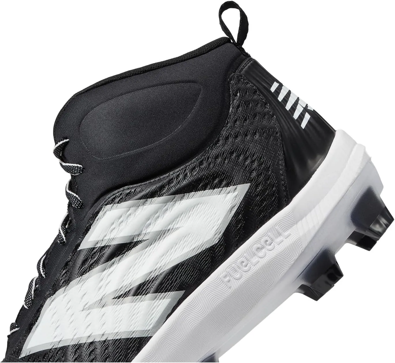 FuelCell 4040v7 Mid-Molded New Balance Boots, Black/Optic White