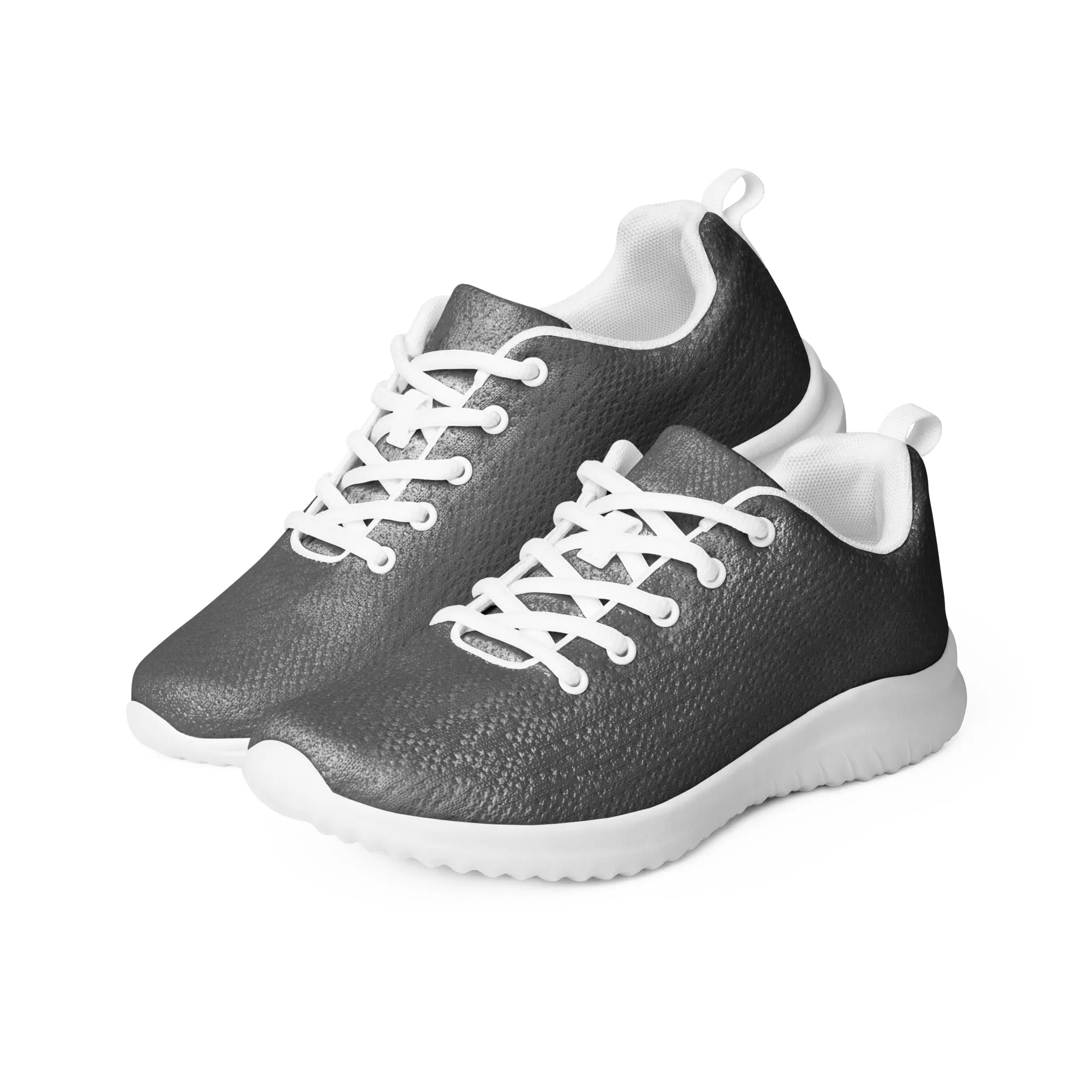 Grey Solid Color Men's Sneakers, Solid Color Modern Breathable Lightweight Men’s Athletic Shoes (US Size: 5-13)