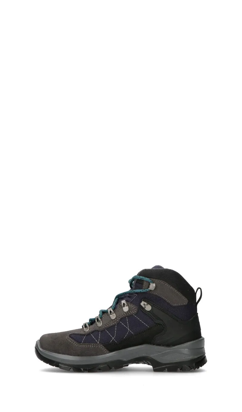 GRISPORT Scarpa trekking donna grigia/blu in pelle