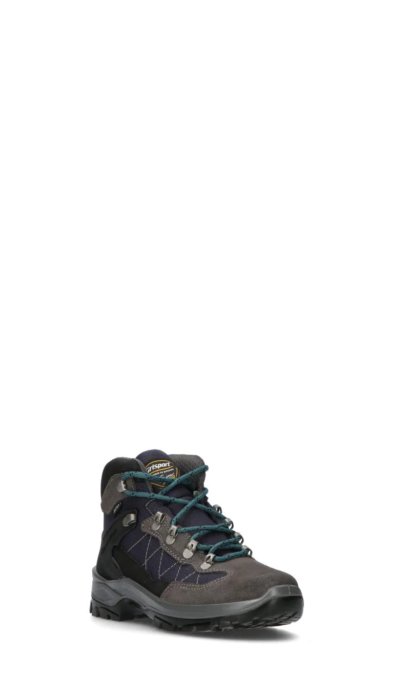 GRISPORT Scarpa trekking donna grigia/blu in pelle