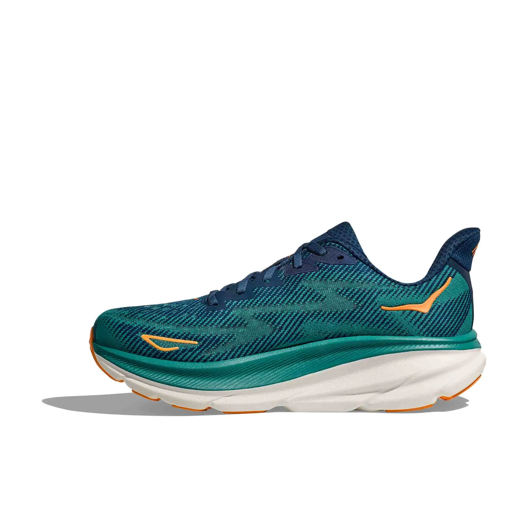 HOKA | Men's Clifton 9 Running Shoes - Midnight/Oceanic