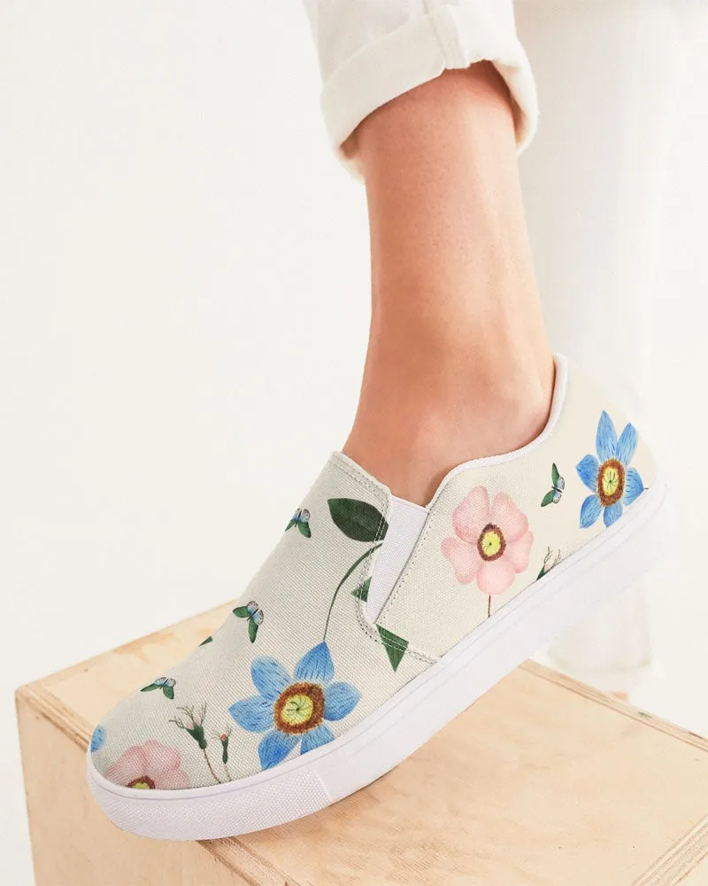 Ivory Garden Women's Slip On Canvas Shoe