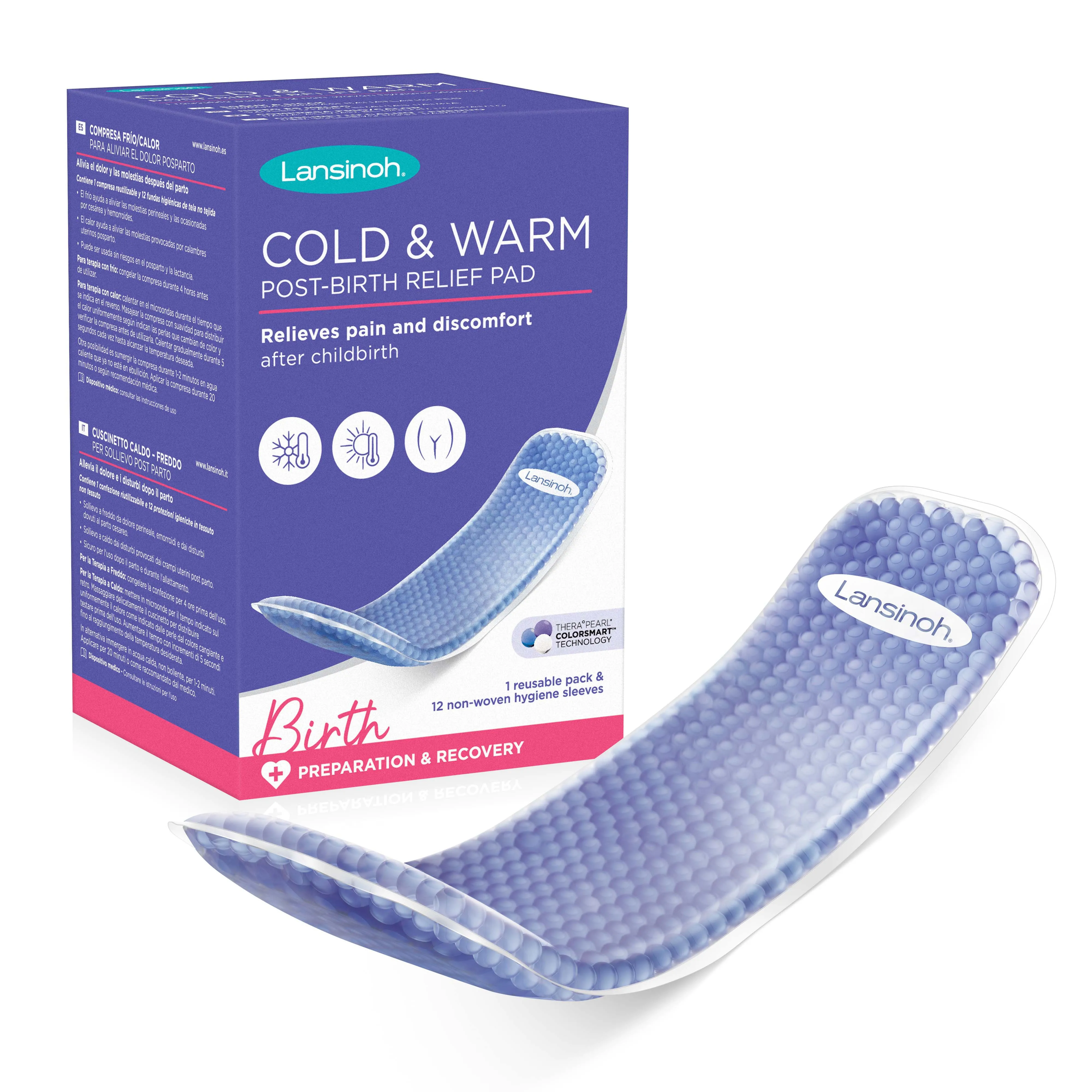 Lansinoh Post-Birth Cold & Warm Relief Pad