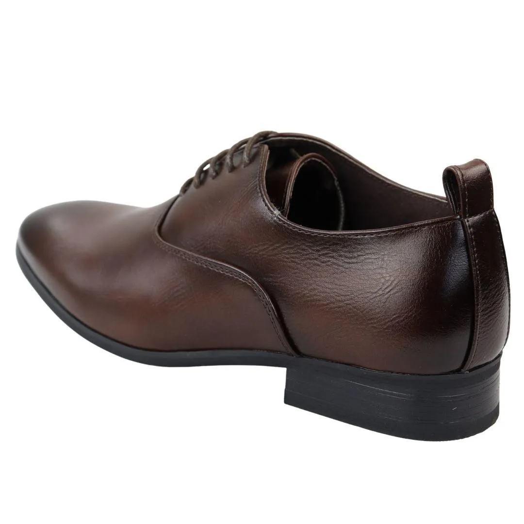 Men's Derby Shoes Oxford Dress Lace Up Shoe