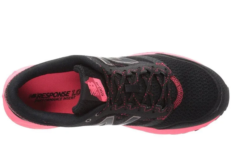 New Balance 590 trail runner ladies black pink