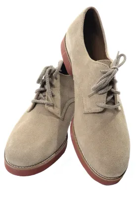 New in Box Vintage Westbound Tan Suede Women's Oxfords Size 8.5 N