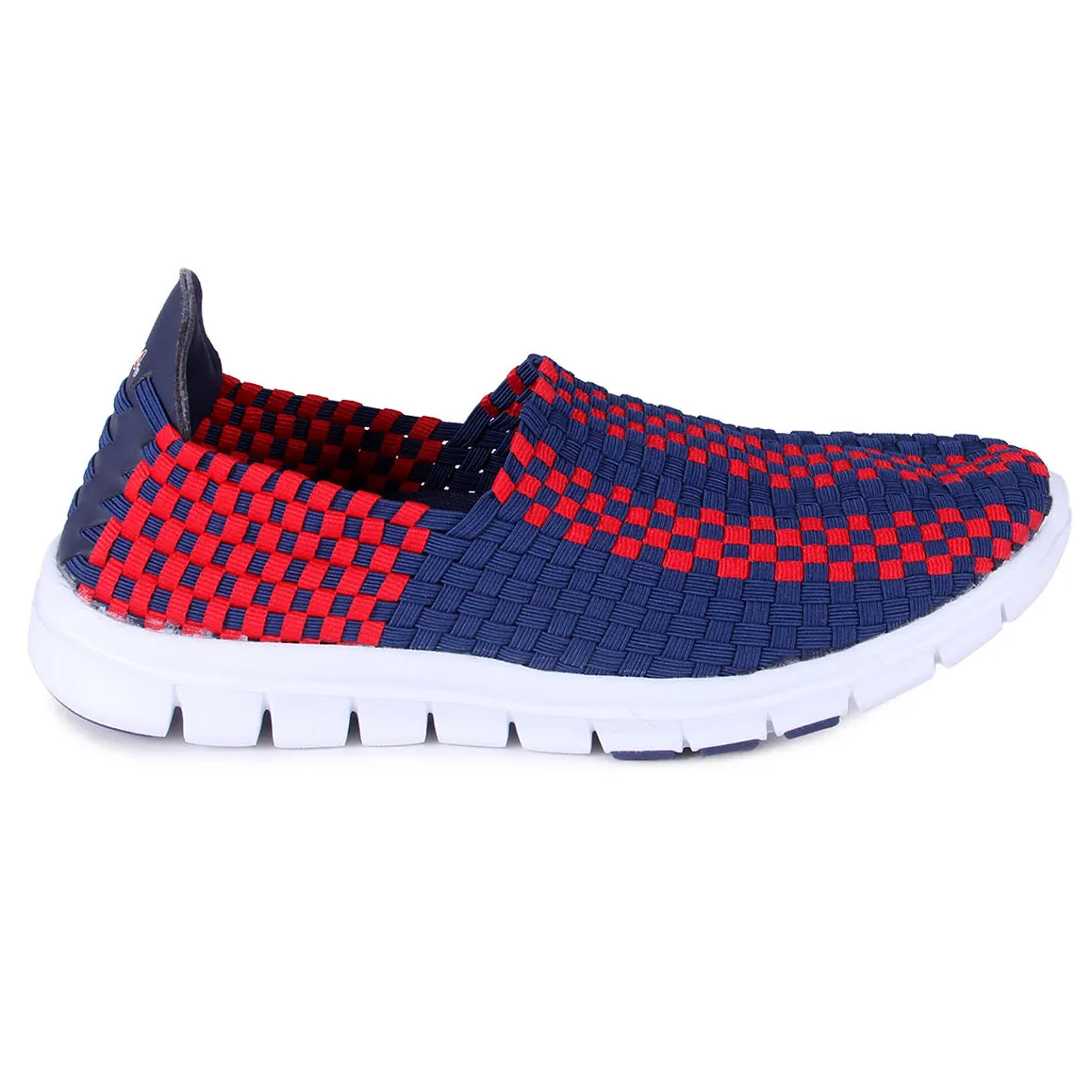 Ole Miss Rebels Woven Colors Comfy Slip On Shoes