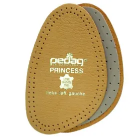 Pedag Princess Cushioning Leather Half Forefoot Insole (#101MW ) - One Pair