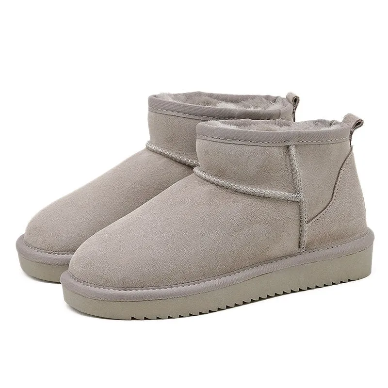 Sheepskin Snow Boots