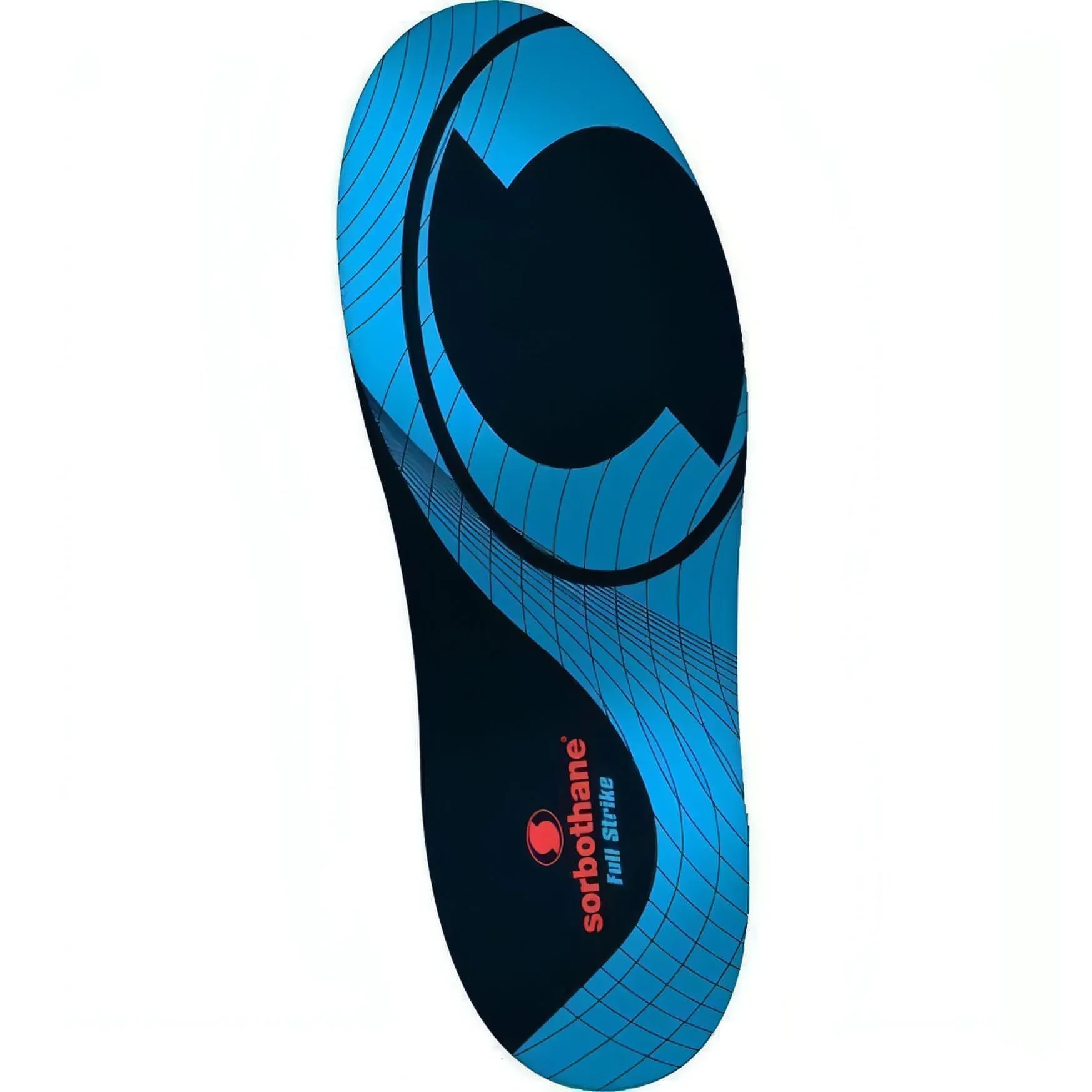 Sorbothane Shock Stopper Full Strike Insole - Blue