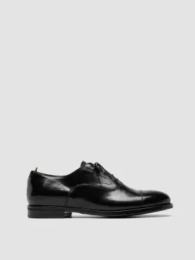 VANDERBILT CAOU 011 - Black Leather Oxford Shoes