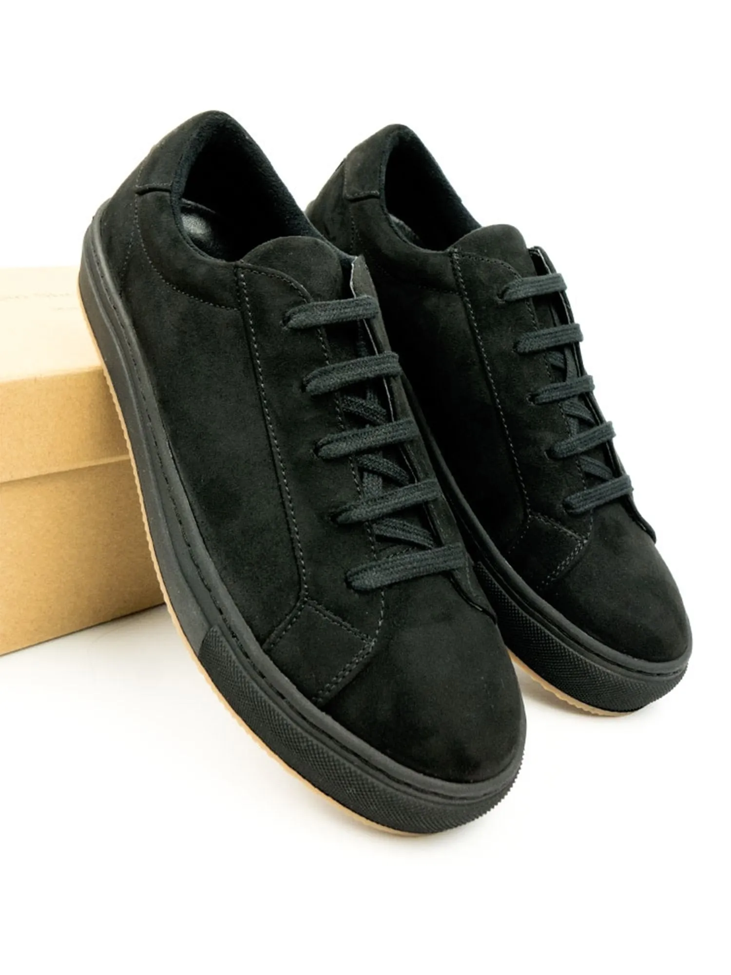 Vegan Suede Sneakers