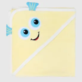 Yellow Baby Hooded Towel